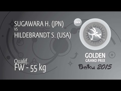 Qual. FW - 55 kg: H. SUGAWARA (JPN) df. S. HILDEBRANDT (USA), 7-0