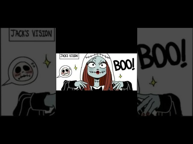 Vídeo relacionado con The Nightmare Before Christmas Jack Sally Monster Draw Sudadera