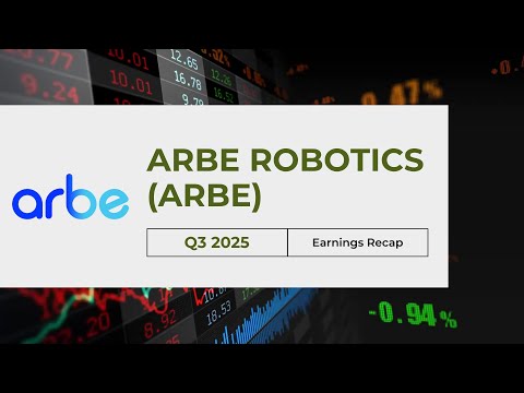 Arbe Robotics (ARBE) Q3 2025 Earnings | 4 Major OEM Deals Coming?
