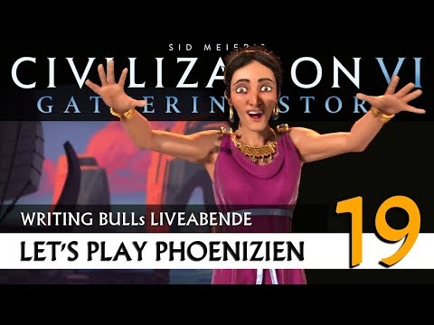 Live Let's Play: Gathering Storm - Phönizier (19) | Civilization VI