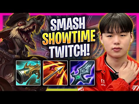 SMASH SHOWTIME WITH TWITCH! - T1 Smash Plays Twitch ADC vs Jinx! | Season 2025