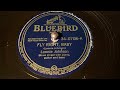Lonnie Johnson - Fly Right, Baby - 78 rpm - Bluebird 34-0708 - 1943