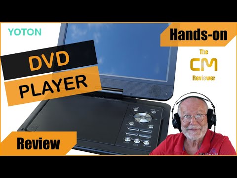 YOTON YD105 Test: Tragbarer DVD Player 10,5" HD-Schwenkbildschirm für Auto & Kids Hands-on