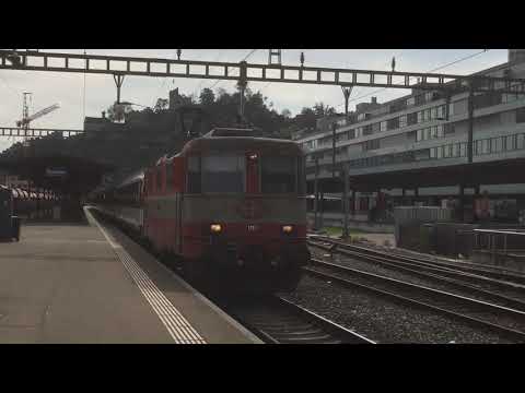 Swiss Express Re 4/4" 11109 mit IR 1974 Nach Basel SBB