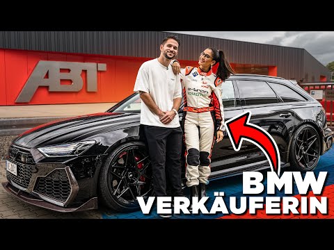 Meltem testet meinen 800PS ABT Audi RS6 🥰
