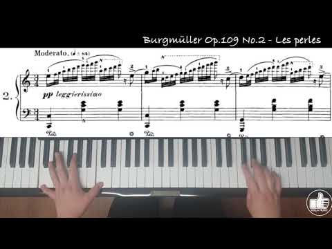 Burgmüller Op.109 No.2 - Les perles (진주)