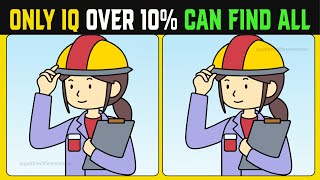 Can YOU Spot All The Differences In These Puzzles? (A Bit Tricky)