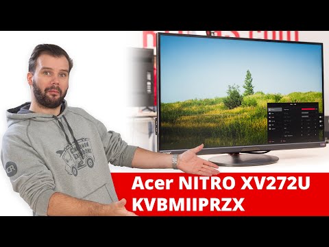 External Review Video 8D63fC1fhZw for Acer Nitro XV272U 27" QHD Gaming Monitor (2021)