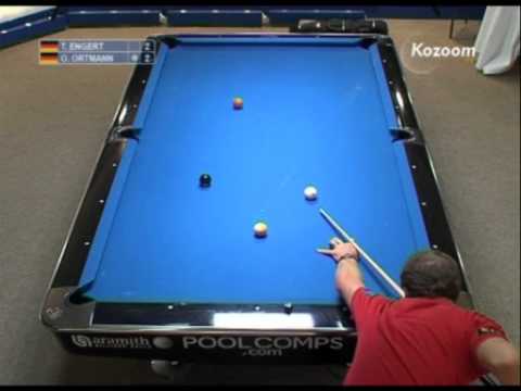 Billiard DivX Preview Engert / Ortmann - 9-Ball Netherlands