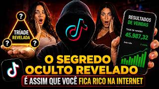 A triade de ganhar dinheiro no YouTube  e TikTok que ningém vai te contar