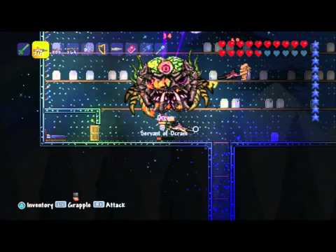 Terraria Fighting Ocram