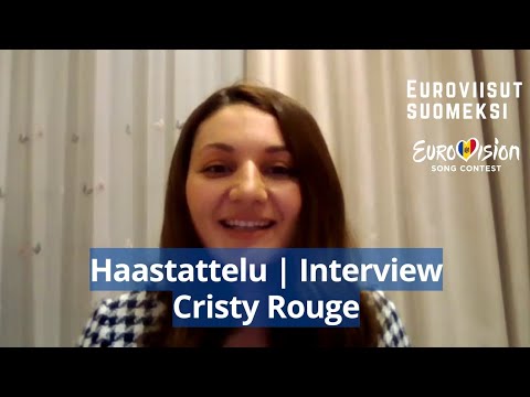 Cristy Rouge interview 12.1. 🇲🇩 | Moldova's Eurovision candidate