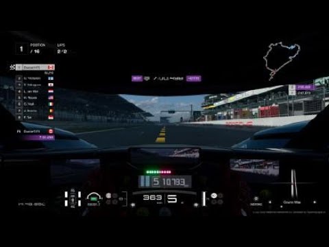 Dodge SRT Tomahawk X Vision (Cockpit view) 600 KM/H!