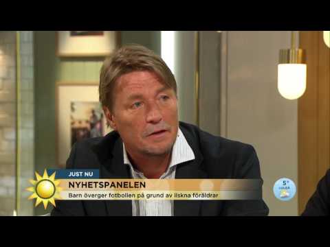Barn överger fotbollen på grund av ilskna föräldrar. - Nyhetsmorgon (TV4)