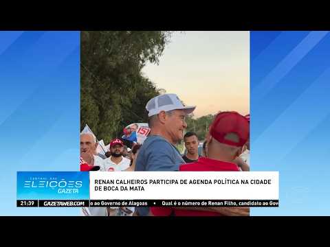 Renan Calheiros cumpre agenda política em Boca da Mata – 29/09/2026