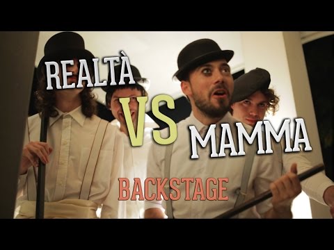 BACKSTAGE - REALTA' VS MAMMA