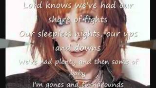 Reba McEntire - I Keep On Loving You (lyrics) new 2010 song single!