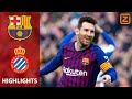PANENKA VRIJE TRAP van MESSI | Barcelona vs Espanyol | La Liga 2018/19 | Samenvatting