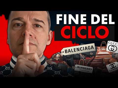 LUXURY is in CRISIS: the super RICH are no longer BUYING