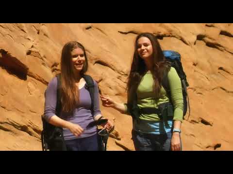 127 Hours official trailer still: James Franco as Aron Ralston in the canyon