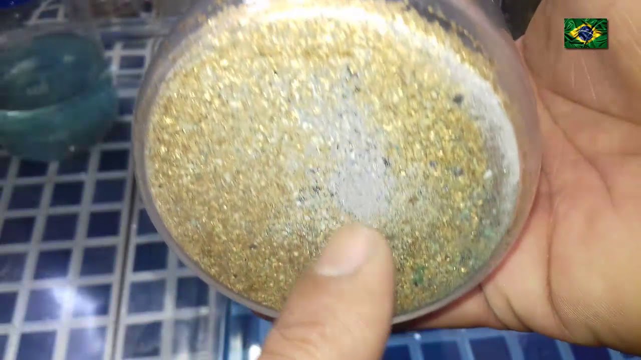 🔥🌟Final🔥🌟Recuperando Ouro com água oxigena e acido muriático em sucatas de processadores impressos