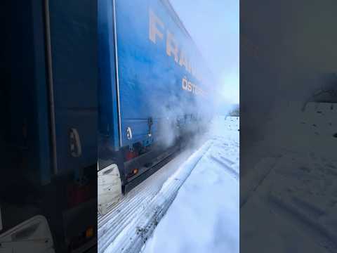 Mam TGA 2002 cold start -18 nie jeżdżony