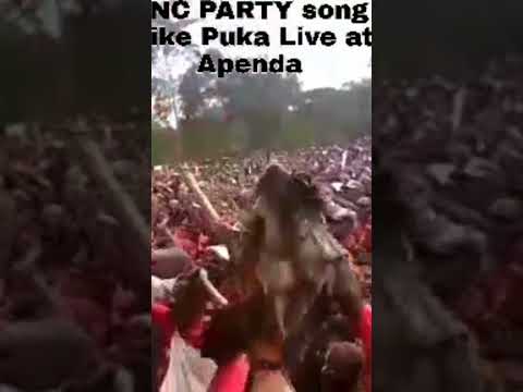 Yomo Pawa(Mike Puka)on the Stage..2022 National General Election...Apenda Peter O'Neill Rally show.