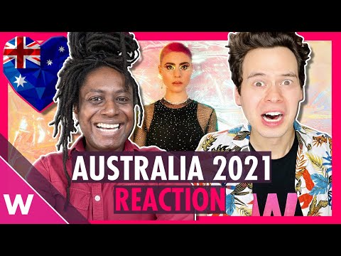 Australia Eurovision 2021 Reaction | Montaigne Technicolour