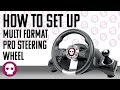 PS4 / XBOX One & PC PRO Gaming Steering Wheel with Pedals | Setup and Configuration
