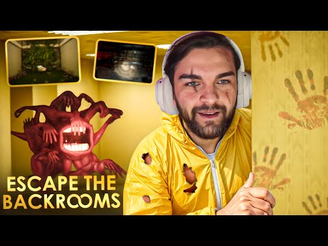 DÜNYANIN EN HIZLI BİTEN KORKUNÇ BACKROOMS'u - yeni görevler | ESCAPE THE BACKROOMS #8