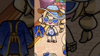 Roupas do Pacote Chic de Resort no Avatar World Stardust Grand Hotel 🥰