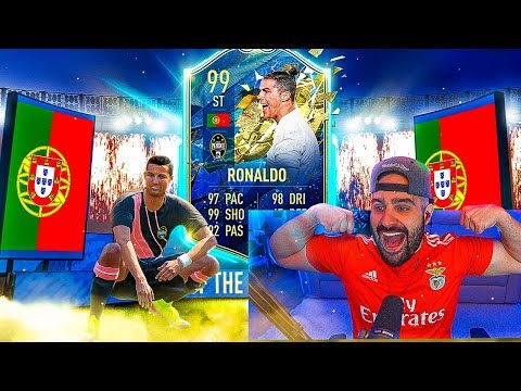 OMG 99 CRISTIANO RONALDO!! & I PACKED 2 ICONS!! FIFA 20 Ultimate Team