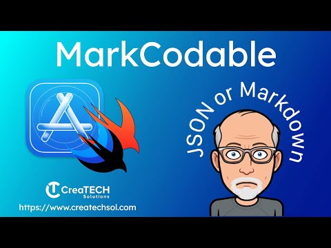 Persisting to JSON or MarkDown in SwiftUI