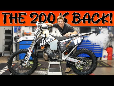 I Brought My Blown Up KTM 200 Engine Back to Life
