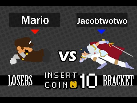 SSBM Insert Coin #10 LQ - Mario VS Jacobtwotwo
