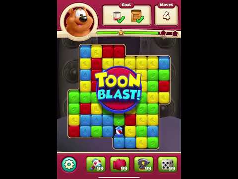 TOON BLAST Levels 3473 - 3479 [No Boosters]