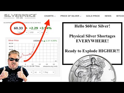 SILVER ALERT! Hello $60 Silver! Physical Shortages EVERYWHERE! Ready to EXPLODE HIGHER?! (Bix Weir)
