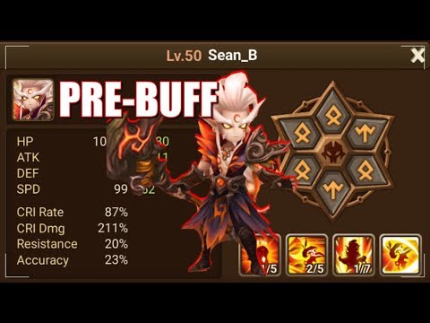 Bellenus Warm-up Day, Cleave Damage Build | Summoners War