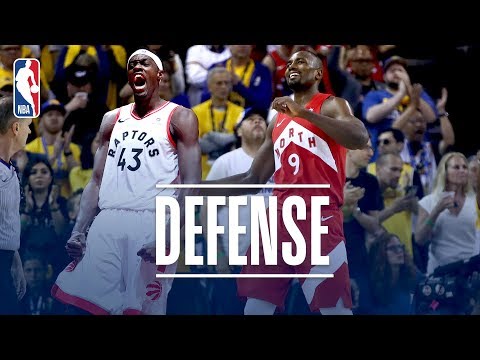 The Top Plays On The Defensive End From Pascal Siakam & Serge Ibaka | 2019 NBA Postseason
