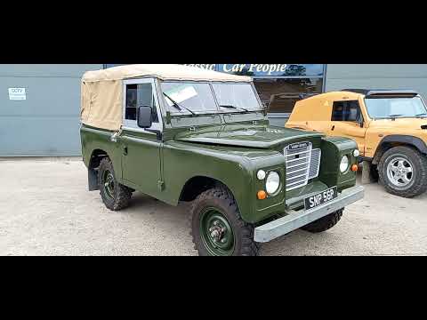 1975 LAND ROVER SERIES 3 | MATHEWSONS CLASSIC CARS | 9 & 10 JULY 2021
