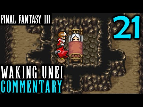 Yo Sleephead: Final Fantasy III Pixel Remaster Walkthrough Part 21 - Waking Unei & Saronia Catacombs