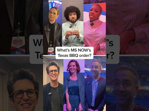 What's MS NOW's Texas BBQ order?