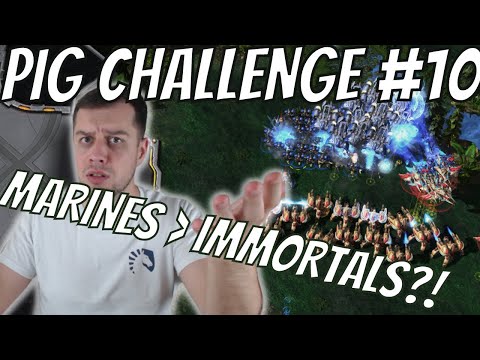 The TERRAN SWARM! Phoenix Immortal to Grandmaster CHALLENGE #10 |  StarCraft 2