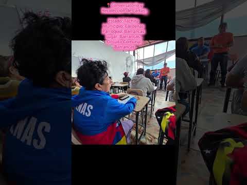 📍Conversatorio y Recolección de Cartas. Estado: Táchira Municipio: Cárdenas