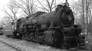 preview picture of video 'PRR I1s #4483 At Hamburg, NY By Jim Gray. It's A Hippo!'