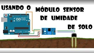 Arduino – Usando o módulo sensor de umidade de solo