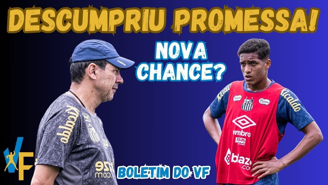 CARILLE DESCUMPRE PROMESSA / DESFALQUE DE ÚLTIMA HORA / SANTOS PRONTO PARA DUELO CONTRA OPERÁRIO