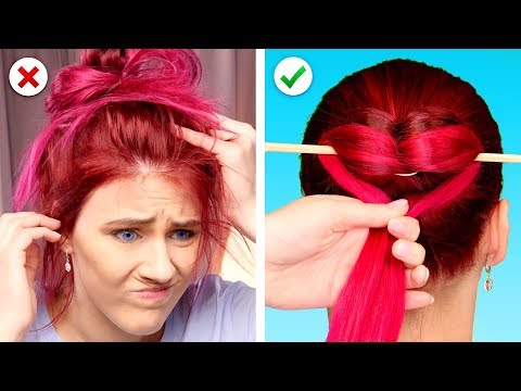 Last Minute Hairstyle Fix! DIY Hair Hacks for Busy Girls Video