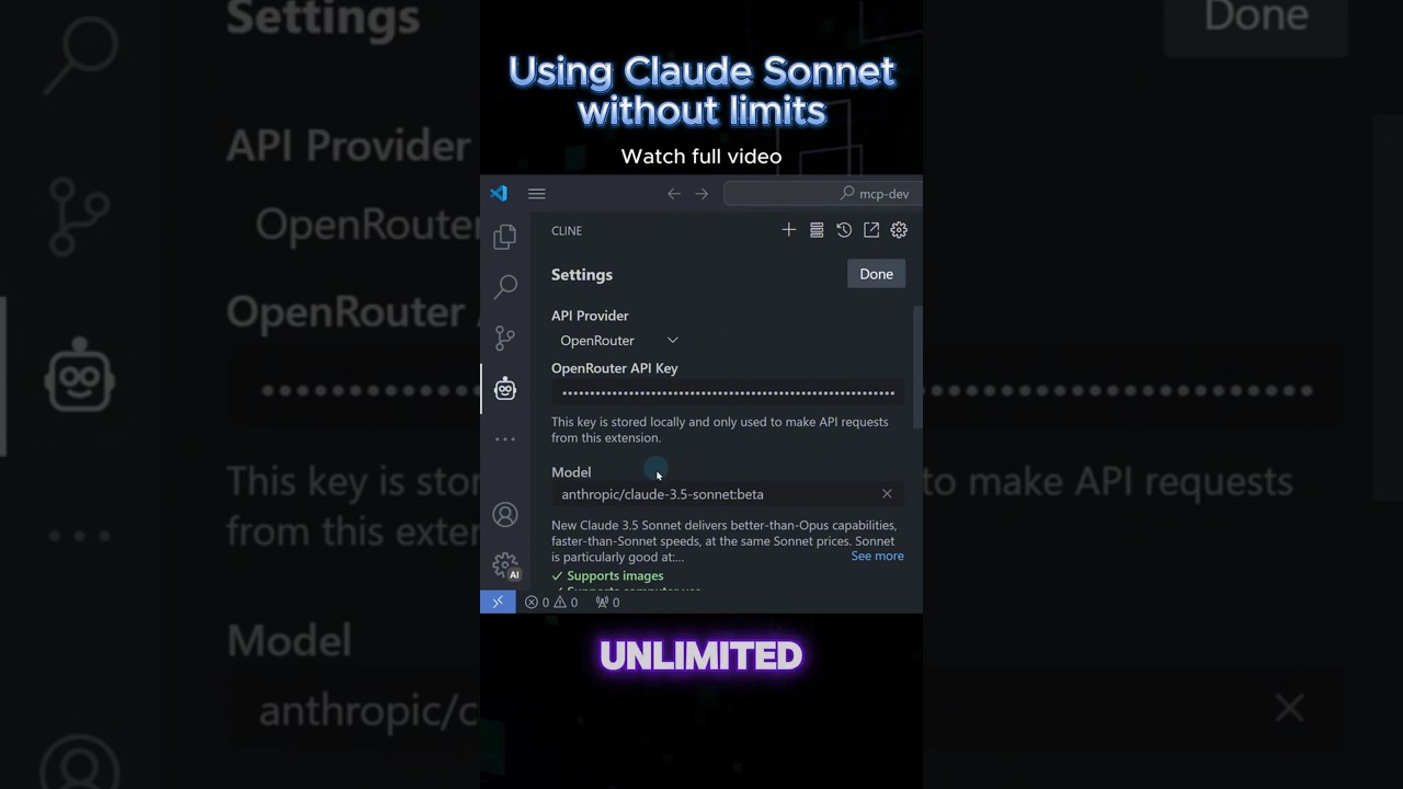 🚀 How to Setup Cline AI in VS Code | Best Claude Sonnet Integration