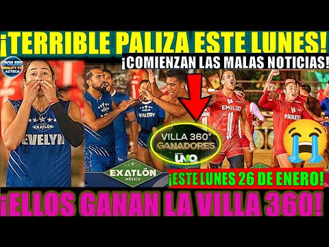🚨😱¡TERRIBLE PALIZA! ELLOS GANAN LA VILLA 360 ESTE LUNES 26 DE ENERO ¡COMIENZAN LAS MALAS NOTICIAS! 
